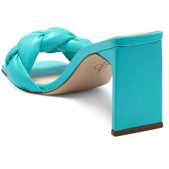 New Jessica Simpson Sassia High Heel Slide in Aqua - Picture 5 of 16